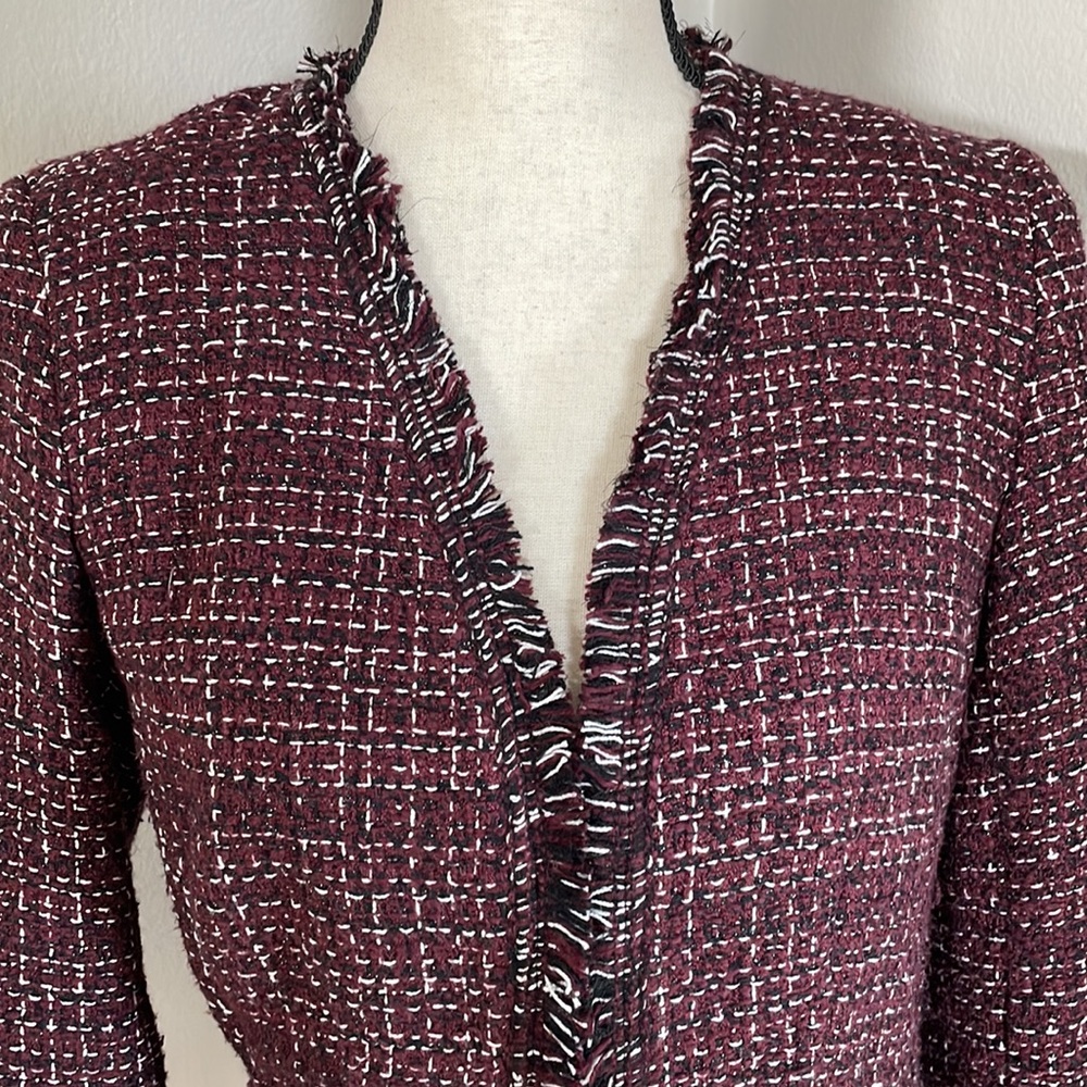 BLACK HOUSE WHITE MARKET tweed jacket blazer - Picture 2 of 9